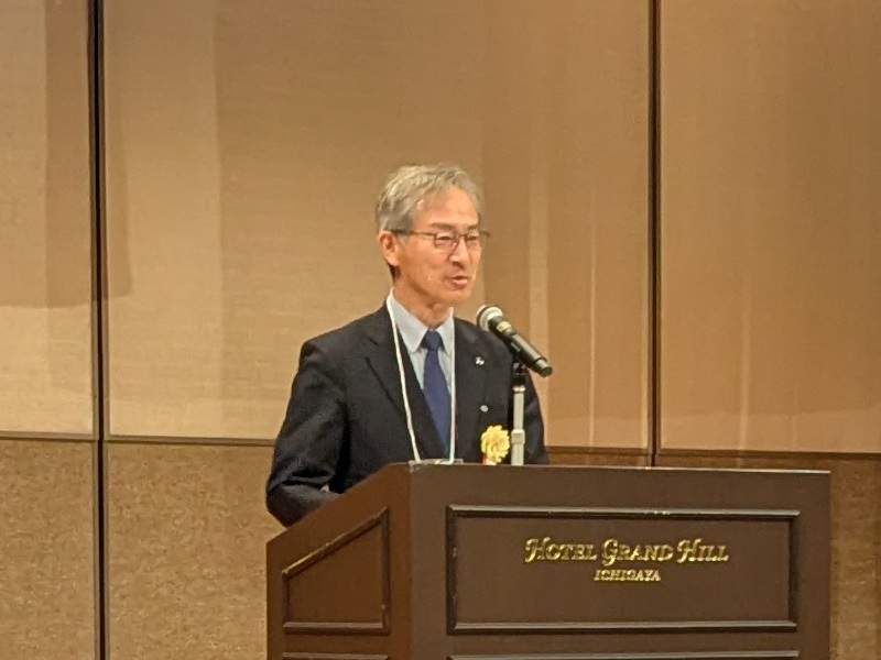 第10回秋田・美郷町ふるさと会の風景(来賓挨拶)