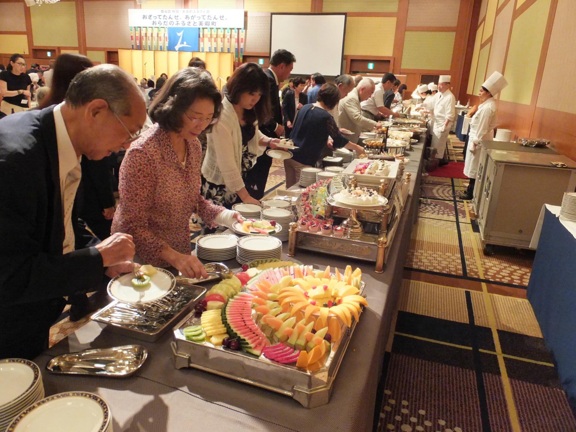 第4回秋田・美郷町ふるさと会の風景